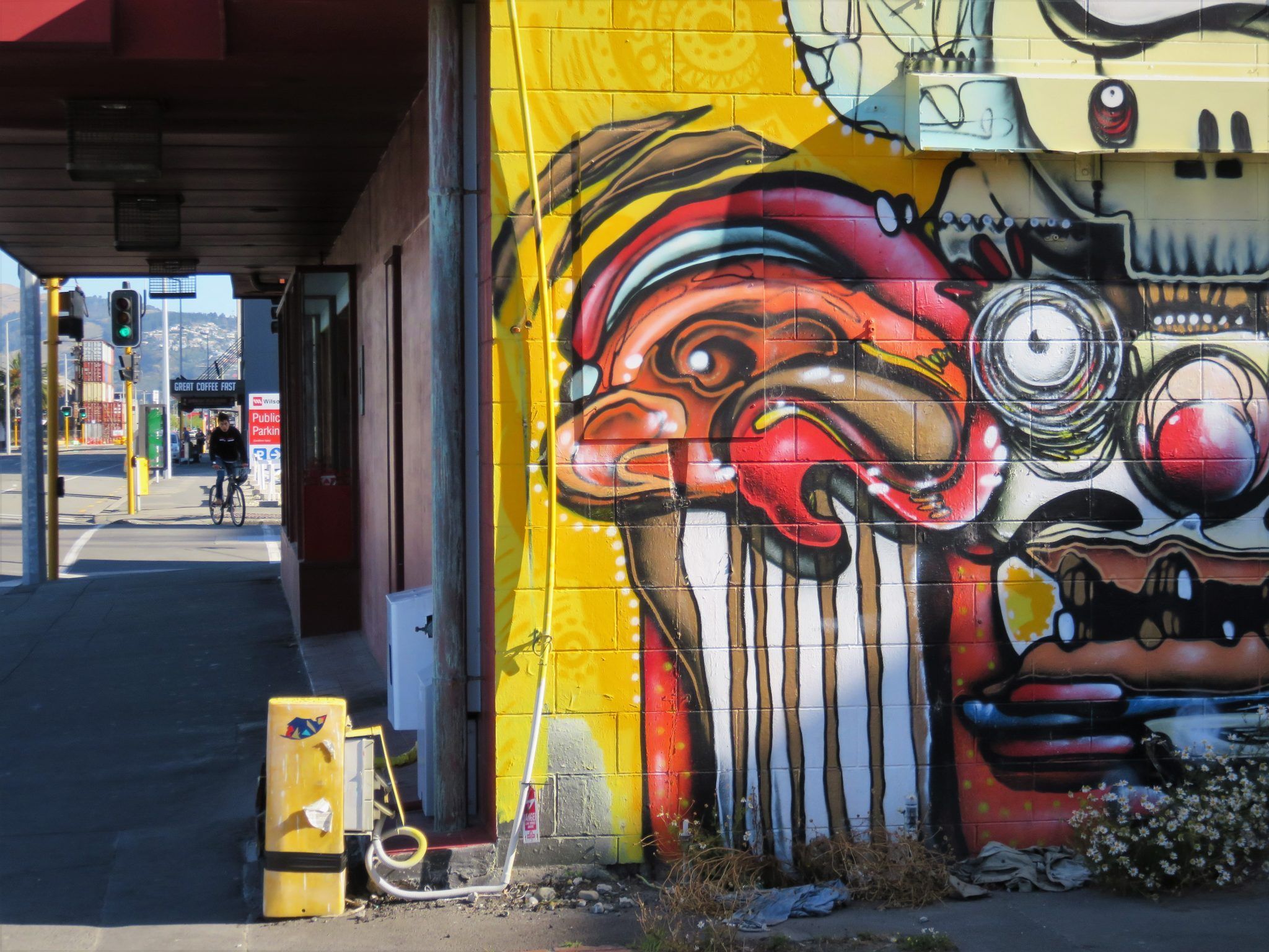 Christchurch Arte en la calle